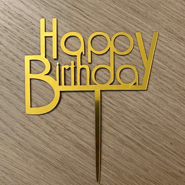 Topper Happy Birthday 2